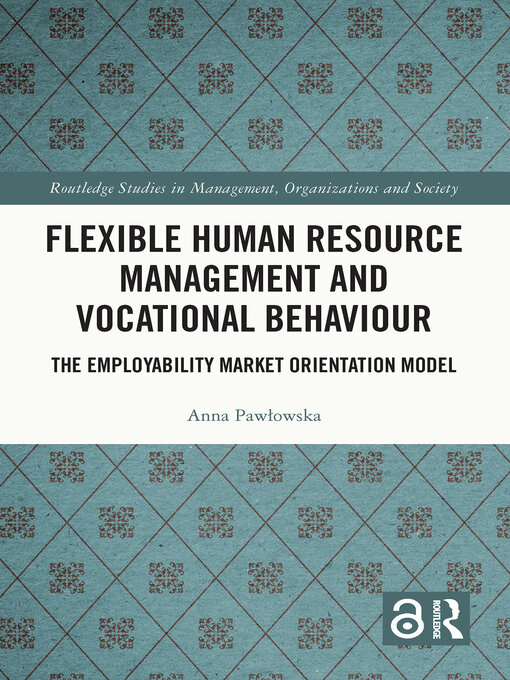 Title details for Flexible Human Resource Management and Vocational Behaviour by Anna Pawłowska - Available